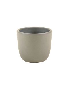 Ash Bluff Empty Candle Holder - Gray