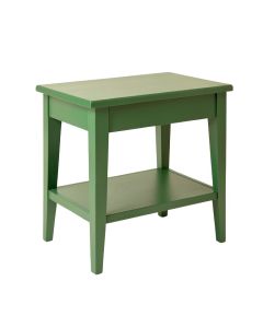 Slate Crest Side Table - Green (synthetic illustration; no displayed measurements)