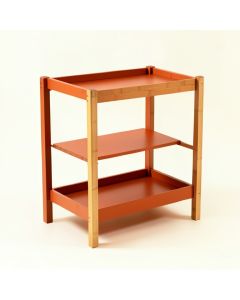 Hazel Branch Empty Countertop Canister Rack - Terracotta (synthetic illustration; no displayed measurements)