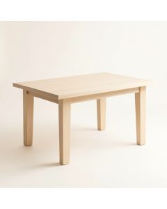 Blonde Dining Table (synthetic illustration; no displayed measurements)