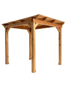 1905 Super Deck Redwood 12 Ft. X 12 Ft. Pergola