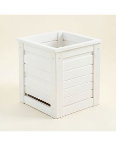 Heath Canyon Closed Garden Compost Bin - White (synthetic illustration; no displayed measurements)