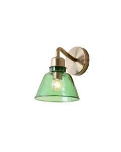 Aspen Arc Wall Sconce Mounted On A Plain Wall