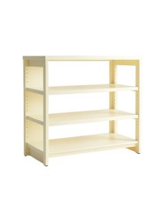 Sage Falls Desktop Shelving Unit - Ivory (synthetic illustration; no displayed measurements)
