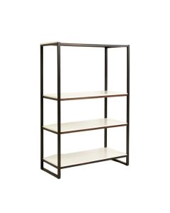 Laurey 70.87 '' H X 39.37 '' W Iron Etagere Bookcase