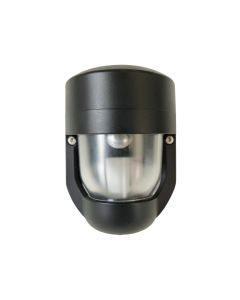 Laxford Black 1 -Bulb Outdoor Bulkhead Light