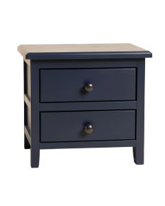Alder Bridge Nightstand - Navy (synthetic illustration; no displayed measurements)