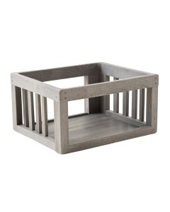 Ridge Bluff Empty Furniture-Style Pet Crate - Gray