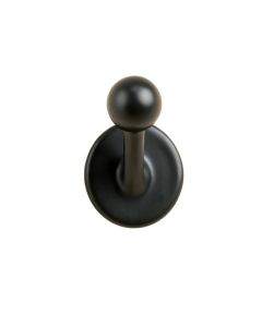 Holly Bend Wall-Mounted Robe Hook - Black