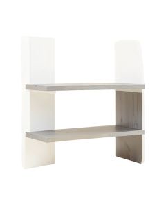 Abasi 2 Piece Pine Solid Wood Bracket Shelf (synthetic illustration; no displayed measurements)