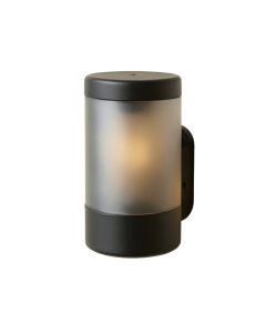 Cylinder 2 - Bulb Led Outdoor Armed Sconce (synthetic illustration; no displayed measurements)