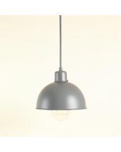 Cove Crossing Pendant Light Suspended From One Plain Cable - Gray (synthetic illustration; no displayed measurements)