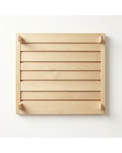 Maple Bluff Empty Wall-Mounted Tool Organizer Panel - Beige (synthetic illustration; no displayed measurements)