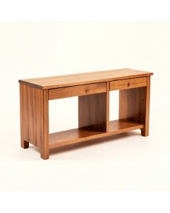 Doiron 45.3 '' Solid Wood Console Table (synthetic illustration; no displayed measurements)