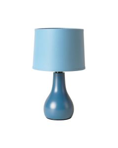 Aitkin 28 '' Blue Table Lamp Set With Usb (synthetic illustration; no displayed measurements)