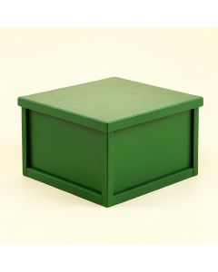 Alder Bluff Low Toy Storage Unit - Green (synthetic illustration; no displayed measurements)