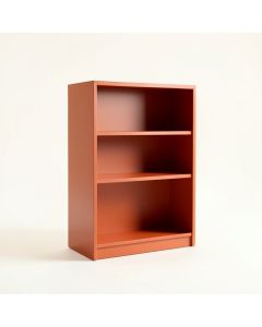 Hazel Field Freestanding Bookcase - Terracotta (synthetic illustration; no displayed measurements)
