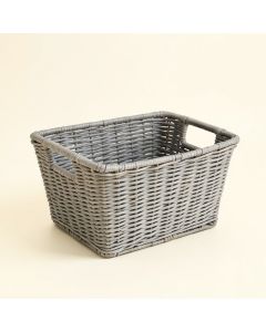 Slate Crest Empty Storage Basket - Gray (synthetic illustration; no displayed measurements)