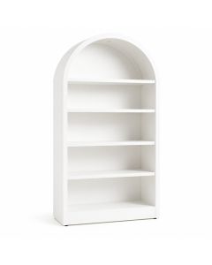 Linden Crossing Freestanding Bookcase - White