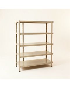 Birch Brook Empty Seed-Starting Shelving Unit Without Lights - Beige (synthetic illustration; no displayed measurements)