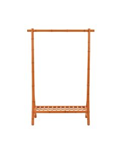 Ridge Arc Empty Garment Rack - Terracotta (synthetic illustration; no displayed measurements)