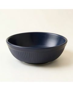 Dune Bend Dining Bowl - Navy (synthetic illustration; no displayed measurements)