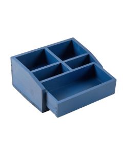 Glen Bluff Empty Coffee-Station Organizer - Blue