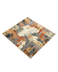 Glasser Abstract Multi-Color Area Rug