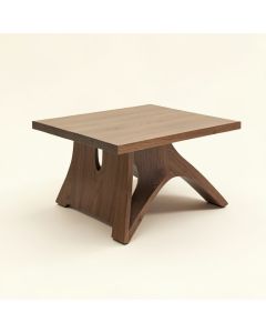 Posner Trestle Coffee Table (synthetic illustration; no displayed measurements)