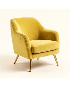 Modern New Soft Material Ergonomics Accent Chair (synthetic illustration; no displayed measurements)