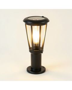 Edison-Style Solar Powered Led Lawn Ornament Pathway Light (synthetic illustration; no displayed measurements)