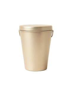 Laurel Bend Storage Canister With Lid - Beige (synthetic illustration; no displayed measurements)
