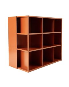 Willow Arc Desktop Shelving Unit (synthetic illustration; no displayed measurements)