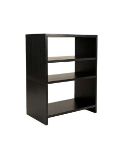 Deboer Staggered 6 Shelf Geometric Bookcase (synthetic illustration; no displayed measurements)