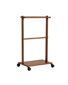 Jackman 47.24 '' Heavy Duty Free-Standing Portable Garment Rack Closet Organizer