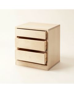 Field Edge Small-Parts Storage Drawer Cabinet - Beige (synthetic illustration; no displayed measurements)