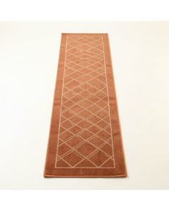 Birch Crest Narrow Runner Rug - Terracotta (synthetic illustration; no displayed measurements)