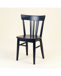 Maple Arc Small Chair - Navy (synthetic illustration; no displayed measurements)