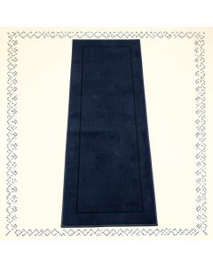 Elm Crest Narrow Runner Rug - Navy (synthetic illustration; no displayed measurements)