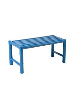 Spruce Bend Indoor Bench - Blue (synthetic illustration; no displayed measurements)