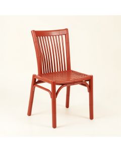 Maple Field Dining Chair - Terracotta (synthetic illustration; no displayed measurements)