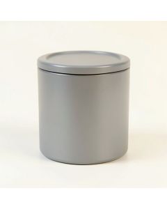 Rowan Bluff Storage Canister With Lid - Gray (synthetic illustration; no displayed measurements)