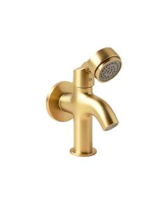 Floor Mounted Freestanding Tub Faucet With Handshower