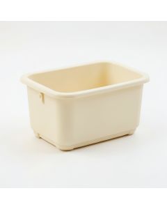 Ridge Branch Empty Railing Planter With Integral Brackets - Cream (synthetic illustration; no displayed measurements)