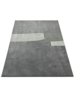 Hazel Bend Rectangular Area Rug - Gray