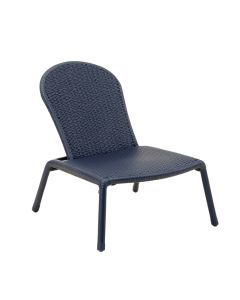 Cliff Branch Outdoor Lounge Chair - Navy (synthetic illustration; no displayed measurements)