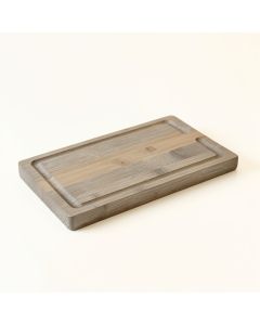 Slate Bend Cutting Board - Gray (synthetic illustration; no displayed measurements)
