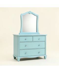 Markovich 5 Drawer Combo Dresser With Mirror (synthetic illustration; no displayed measurements)