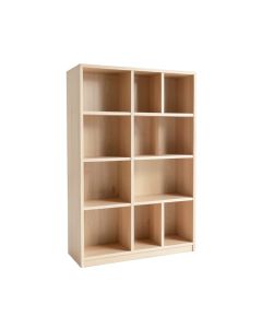 Flint Brook Freestanding Bookcase - Beige