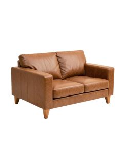 85 '' Faux Leather Square Arm Sofa
